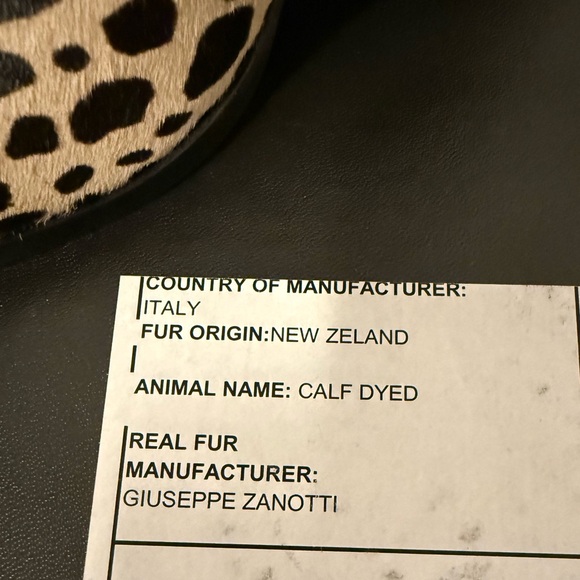 Giuseppe Zanotti Leopard Print Booties - Picture 9 of 15